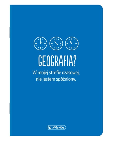 Zeszyt A5/60k. KR Geografia 9577354 Herlitz / 400197996 Hamelin